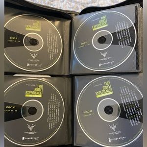 The Bible Experience CD Set with Bonus DVD